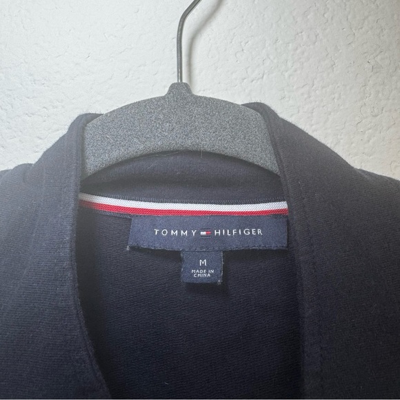 Tommy Hilfiger Black Blazer with Military-Inspired Design - Picture 2 of 3